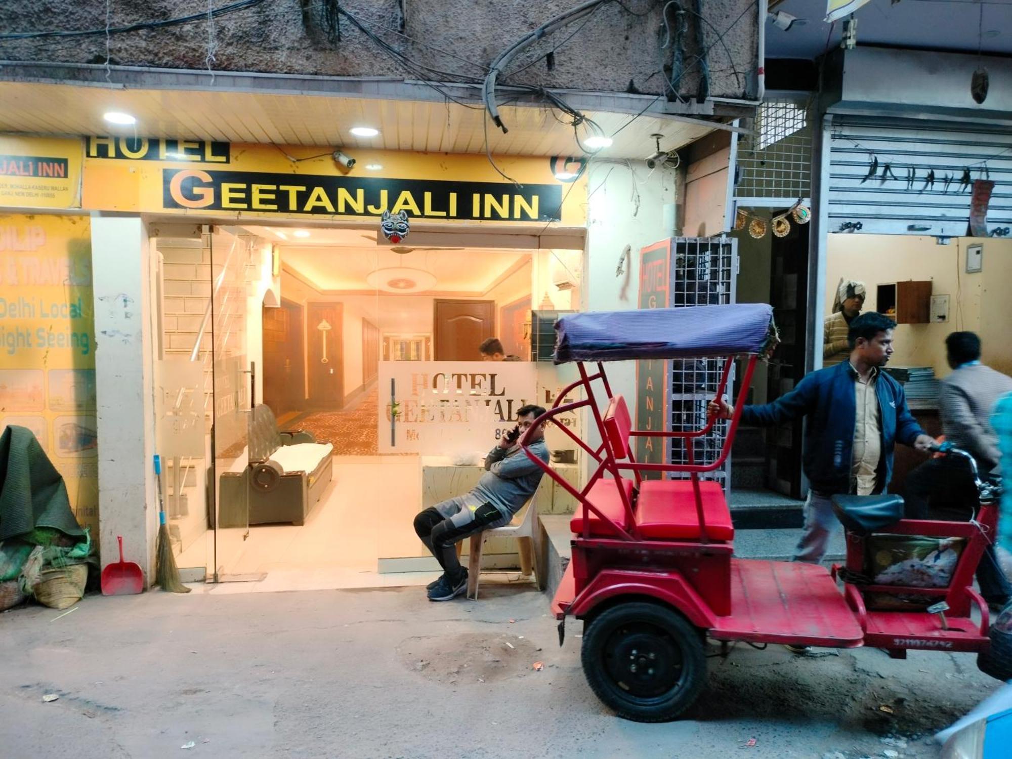 Hotel Geetanjali Inn Nueva Delhi Exterior foto